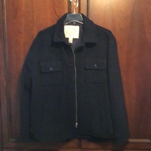 St. John’s bay woolen coat navy blue